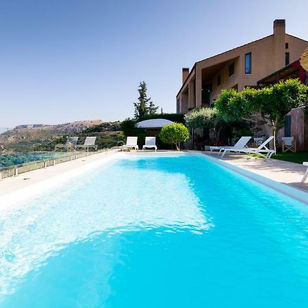 Villa Vollard With Amazing View Pool Heraclión Exterior foto