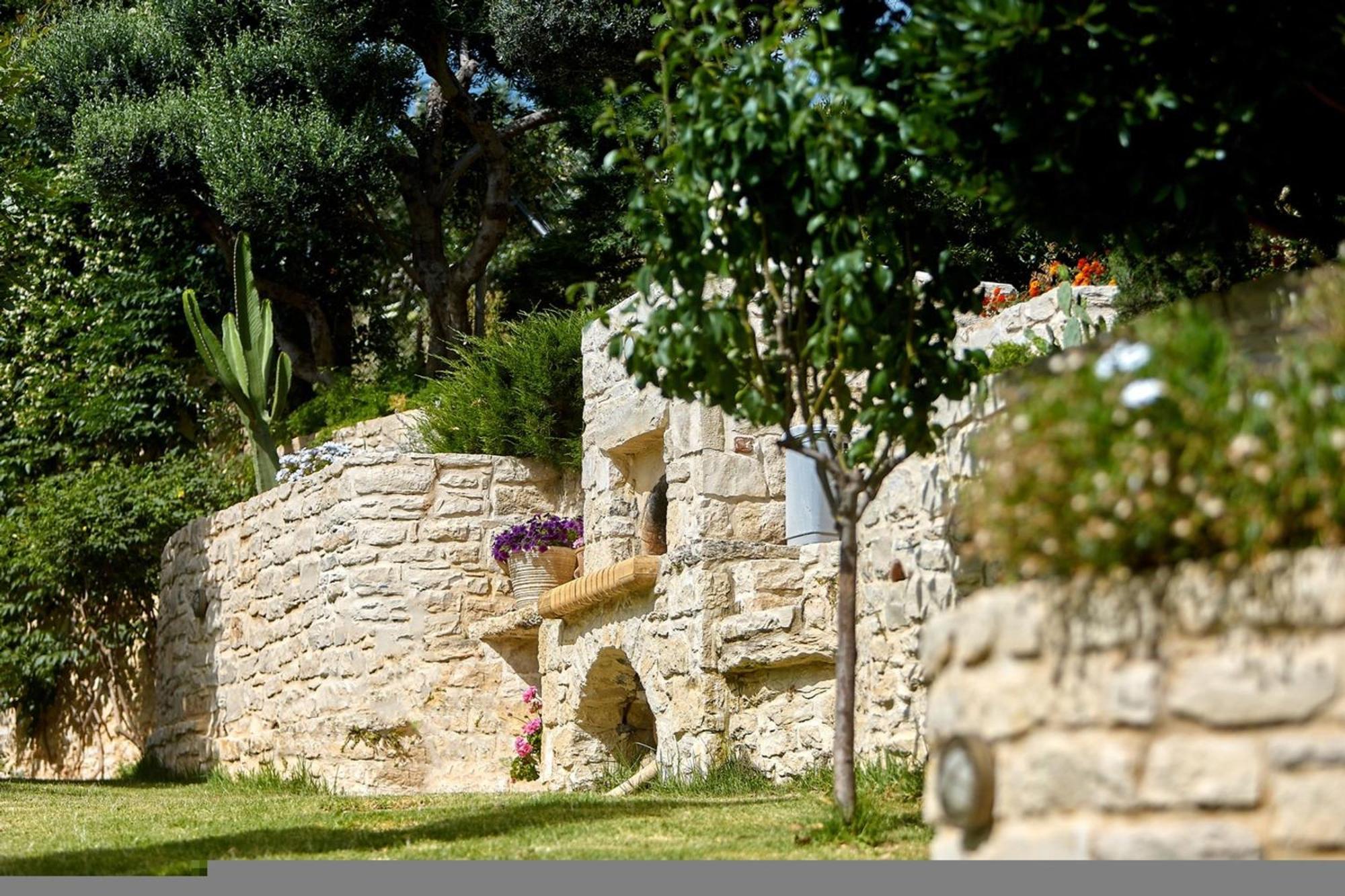 Villa Vollard With Amazing View Pool Heraclión Exterior foto