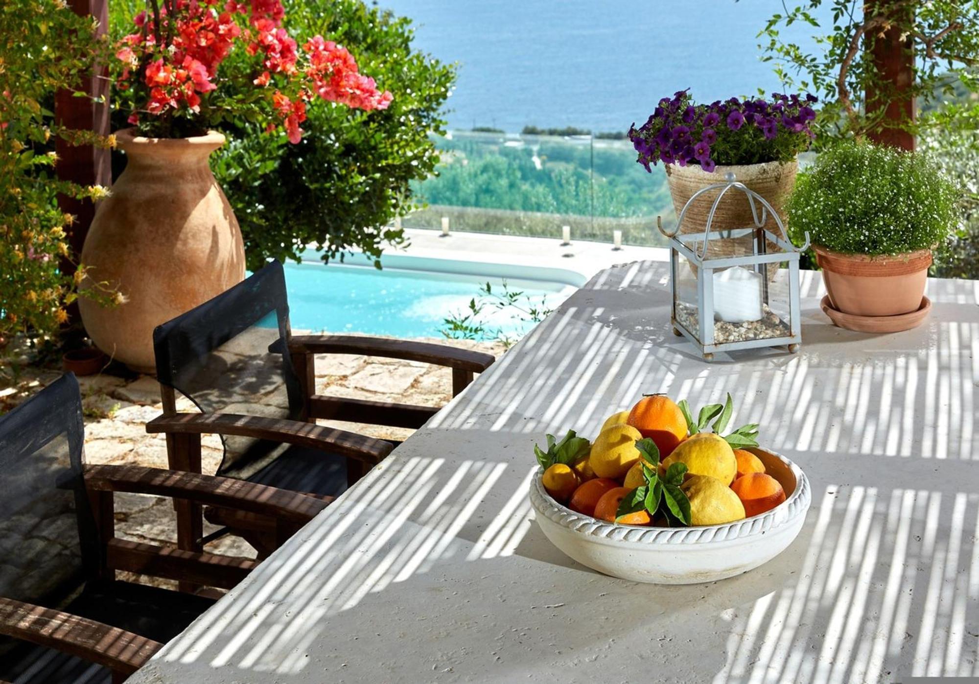 Villa Vollard With Amazing View Pool Heraclión Exterior foto
