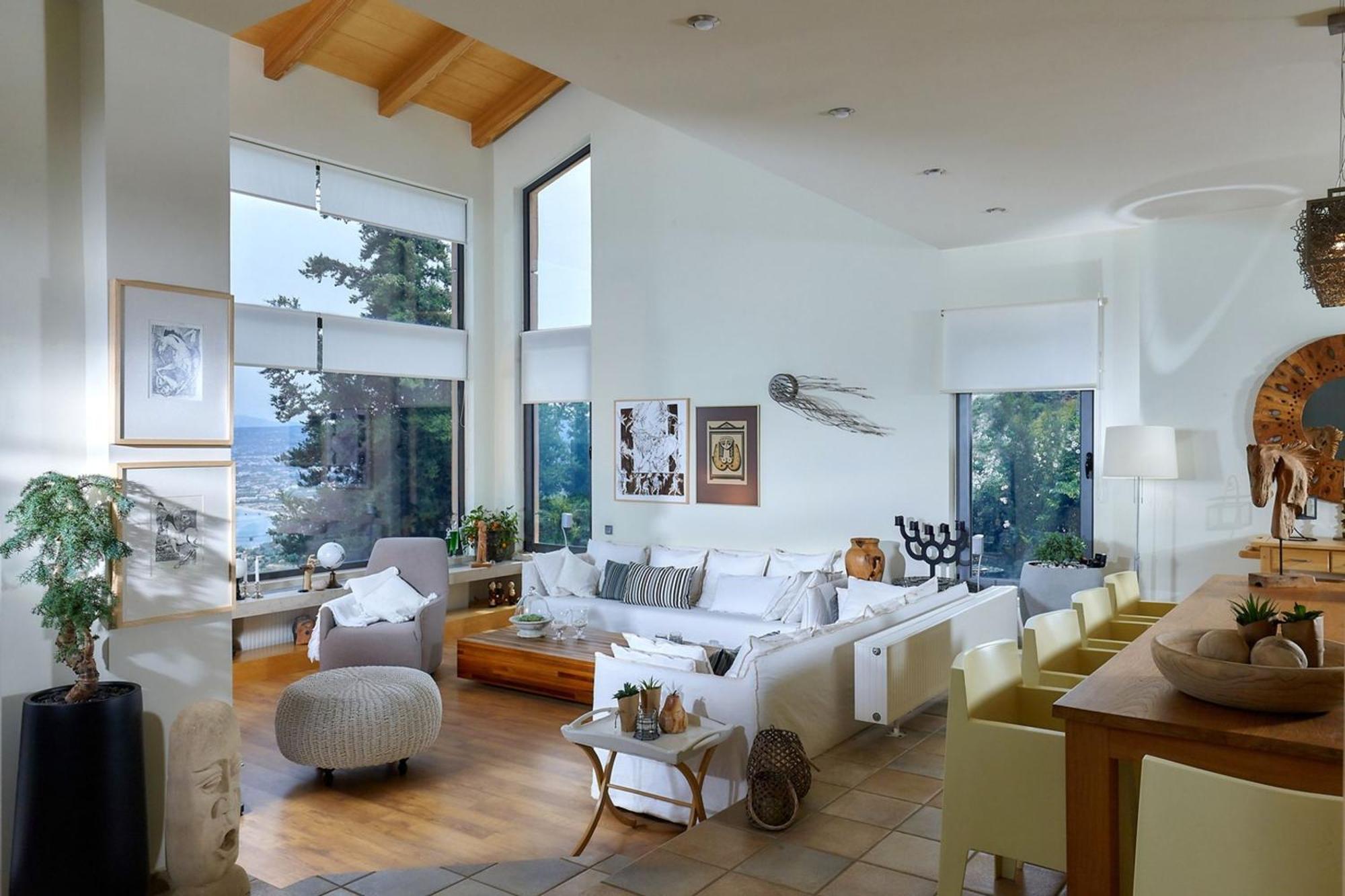 Villa Vollard With Amazing View Pool Heraclión Exterior foto