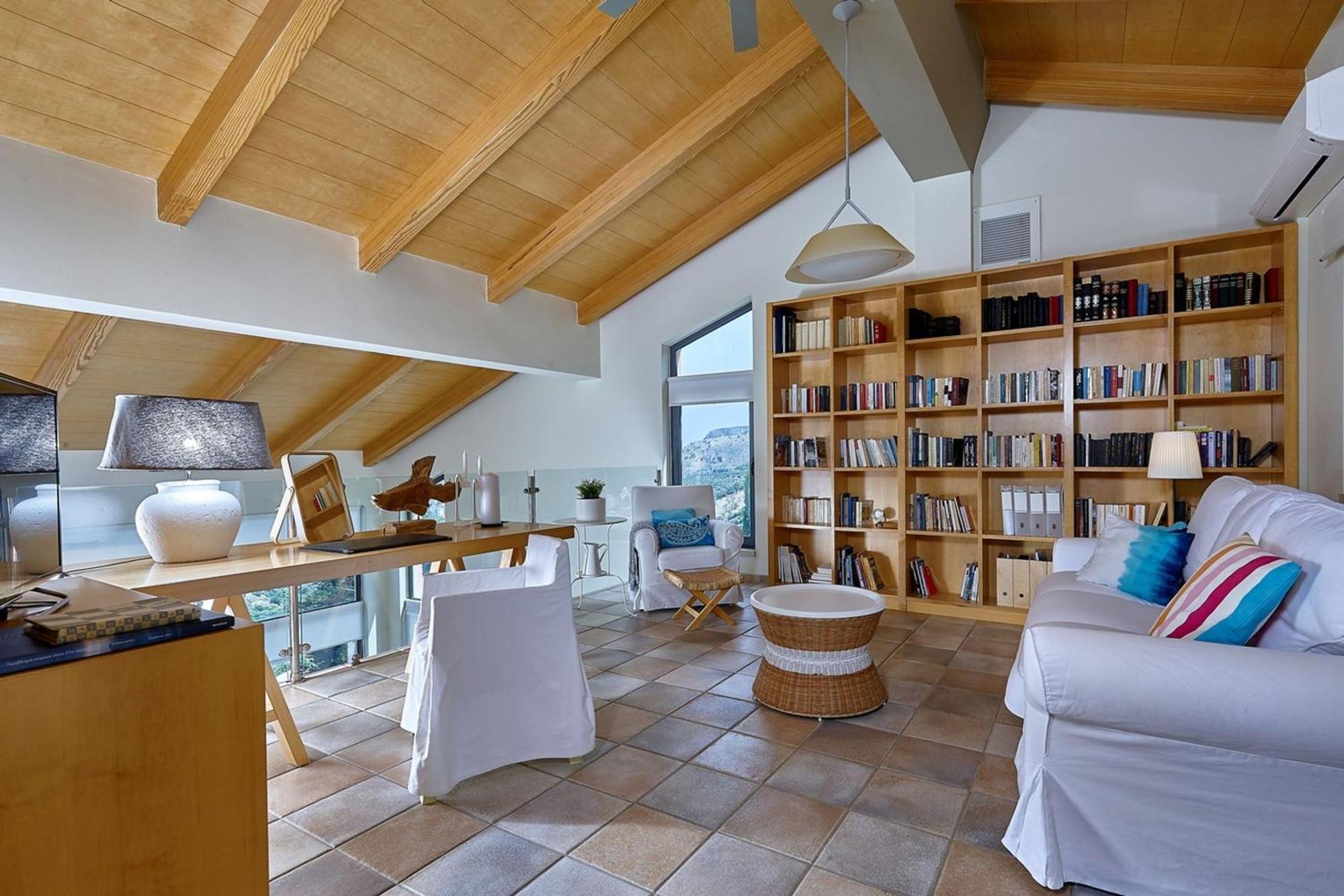 Villa Vollard With Amazing View Pool Heraclión Exterior foto