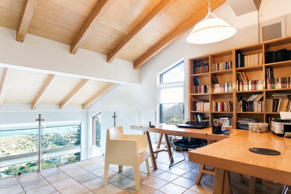 Villa Vollard With Amazing View Pool Heraclión Interior foto