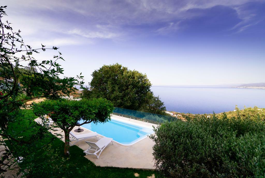 Villa Vollard With Amazing View Pool Heraclión Facilidades foto